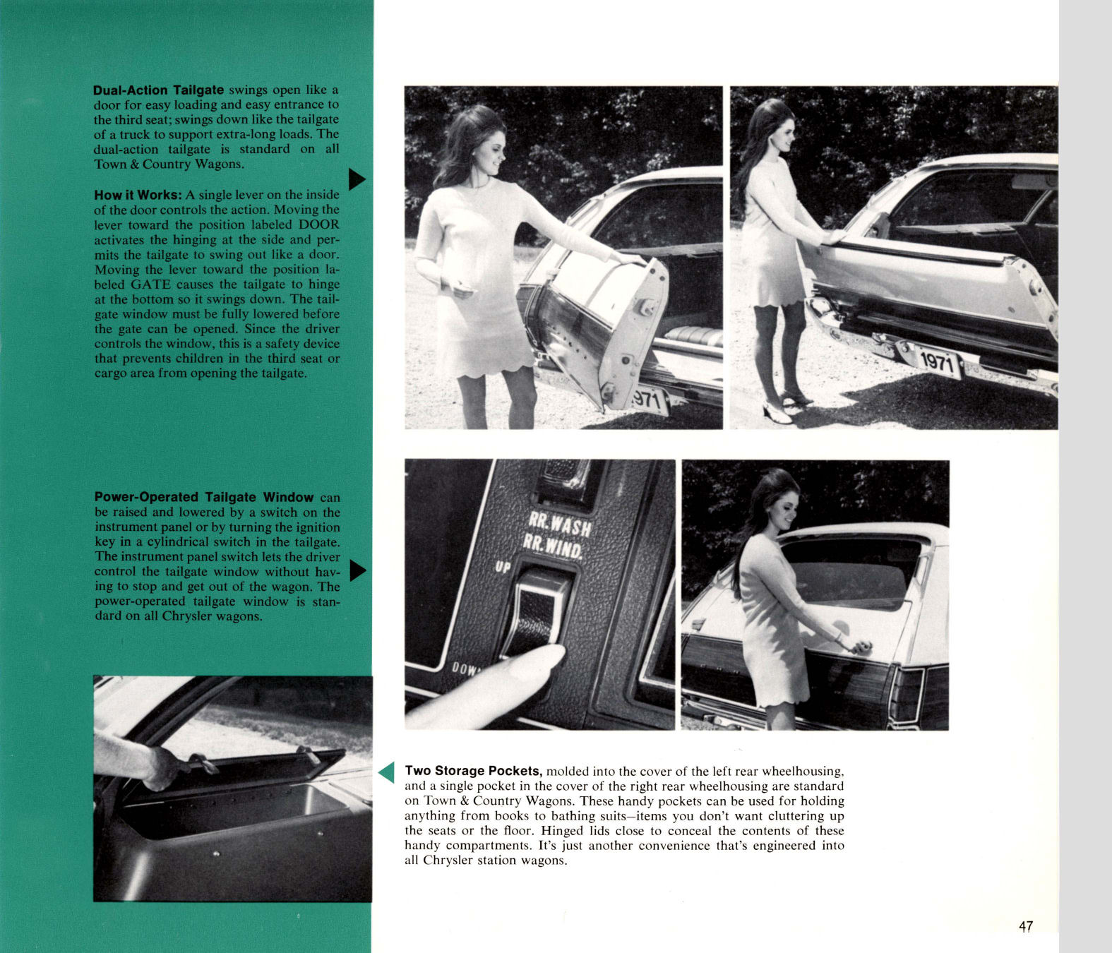 1971 Chrysler Features Brochure Page 61